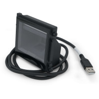 Встраиваемый сканер штрих кода MERTECH 7168 Hr Ai P2D USB, USB эмуляция RS232, black