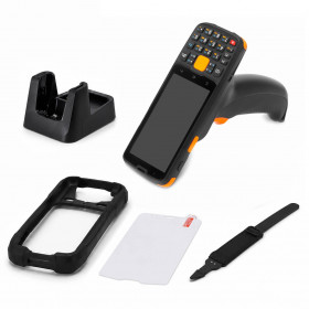 Комплект ТСД MERTECH MovFast S45 GRIP Android 11, 3GB/32GB (кредл с перед., чехол, стекло, ремешок)