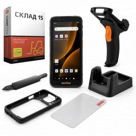 Комплект для маркировки ТСД MERTECH MovFast S55, арт. 10004 + ПО Клеверенс